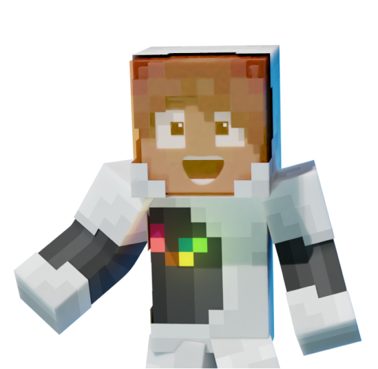 three cubes character